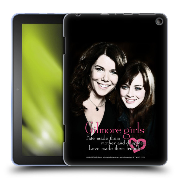 Gilmore Girls Graphics Fate Made Them Soft Gel Case for Amazon Fire HD 8/Fire HD 8 Plus 2020