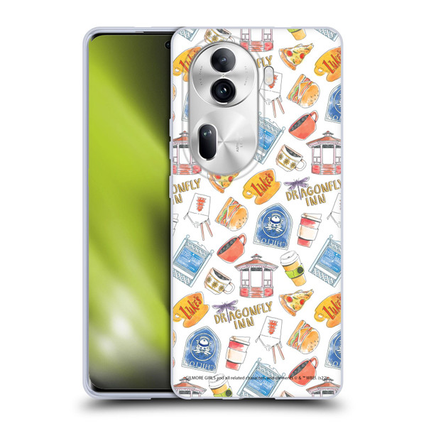 Gilmore Girls Graphics Icons Soft Gel Case for OPPO Reno11 Pro