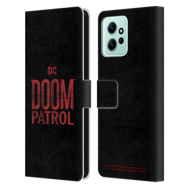Doom Patrol Graphics Logo Leather Book Wallet Case Cover For Xiaomi Redmi 12