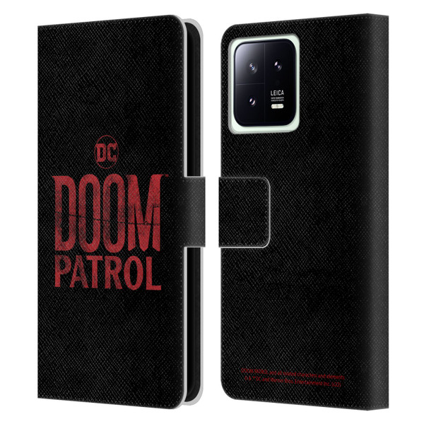 Doom Patrol Graphics Logo Leather Book Wallet Case Cover For Xiaomi 13 5G
