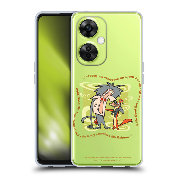 I Am Weasel. Graphics Hello Good Sir Soft Gel Case for OnePlus Nord CE 3 Lite 5G