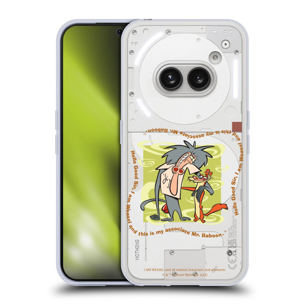 I Am Weasel. Graphics Hello Good Sir Soft Gel Case for Nothing Phone (2a)
