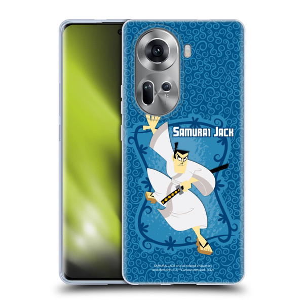 Samurai Jack Graphics Character Art 1 Soft Gel Case for OPPO Reno11