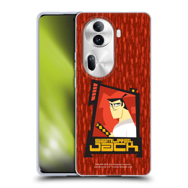 Samurai Jack Graphics Character Art 2 Soft Gel Case for OPPO Reno11 Pro