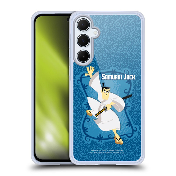 Samurai Jack Graphics Character Art 1 Soft Gel Case for Samsung Galaxy A55 5G