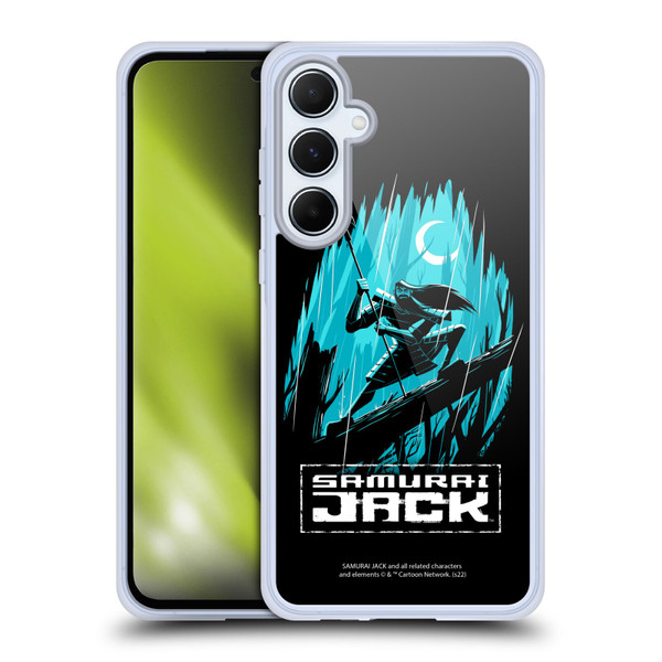 Samurai Jack Graphics Season 5 Poster Soft Gel Case for Samsung Galaxy A55 5G