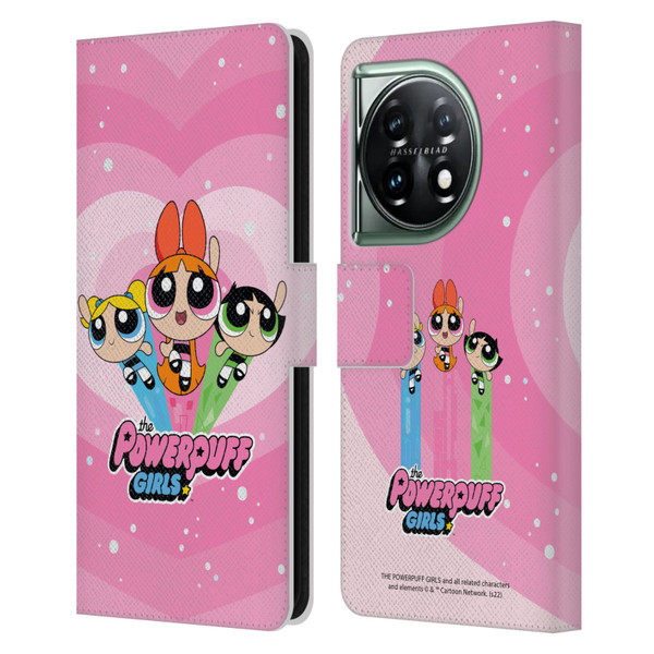 The Powerpuff Girls Graphics Group Leather Book Wallet Case Cover For OnePlus 11 5G