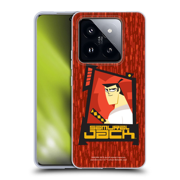 Samurai Jack Graphics Character Art 2 Soft Gel Case for Xiaomi 14 Pro