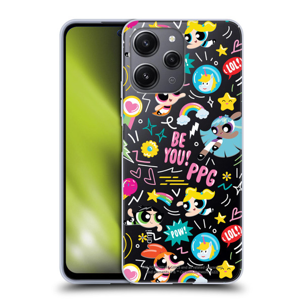 The Powerpuff Girls Graphics Icons Soft Gel Case for Xiaomi Redmi 12