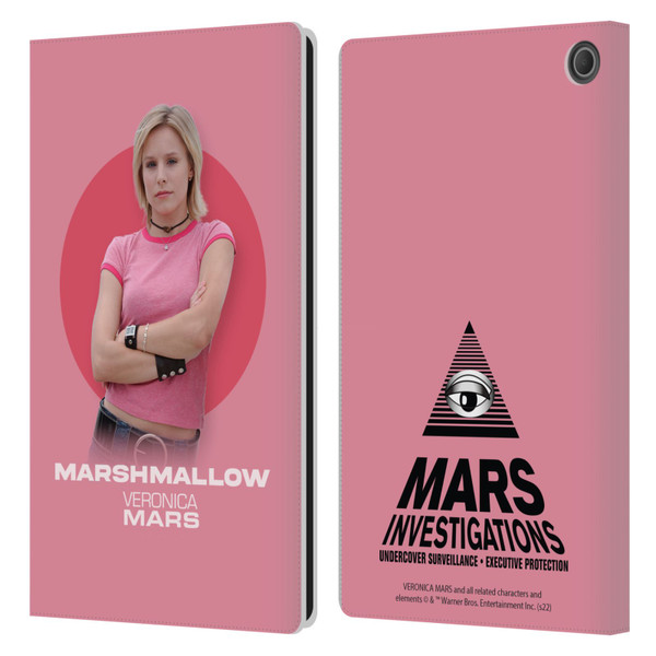 Veronica Mars Graphics Character Art Leather Book Wallet Case Cover For Amazon Fire Max 11 2023