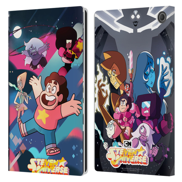 Steven Universe Graphics Characters Leather Book Wallet Case Cover For Amazon Fire Max 11 2023