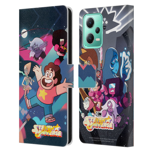 Steven Universe Graphics Characters Leather Book Wallet Case Cover For Xiaomi Redmi Note 12 5G