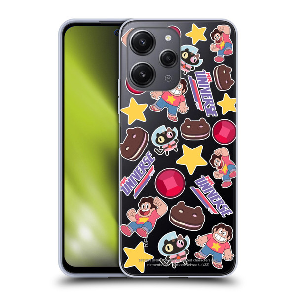Steven Universe Graphics Icons Soft Gel Case for Xiaomi Redmi 12