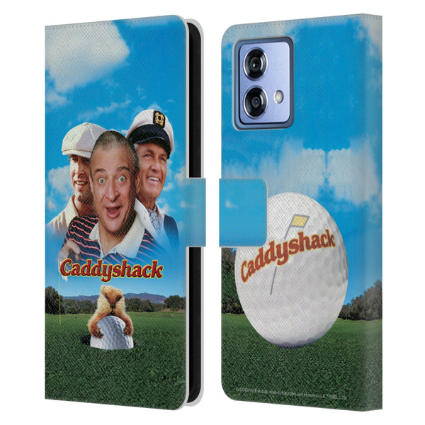 Caddyshack Graphics Poster Leather Book Wallet Case Cover For Motorola Moto G84 5G