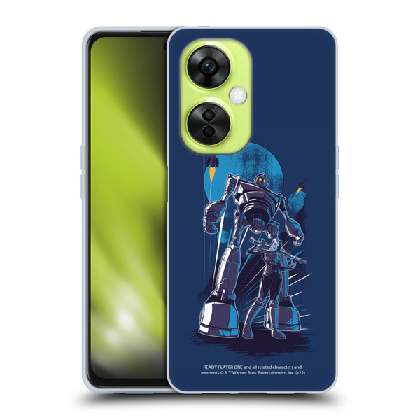Ready Player One Graphics Iron Giant Soft Gel Case for OnePlus Nord CE 3 Lite 5G