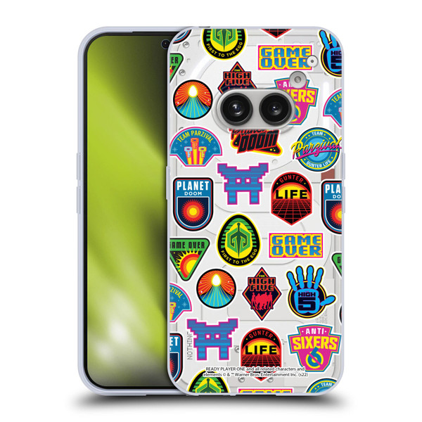 Ready Player One Graphics Collage Soft Gel Case for Nothing Phone (2a)