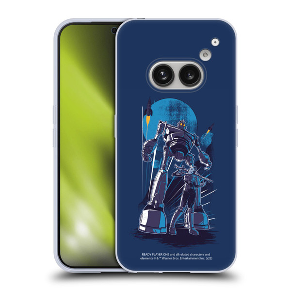 Ready Player One Graphics Iron Giant Soft Gel Case for Nothing Phone (2a)