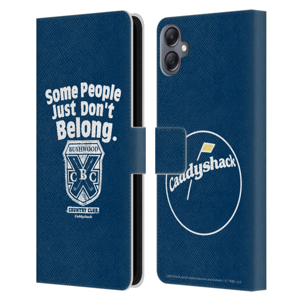 Caddyshack Graphics Some People Just Don't Belong Leather Book Wallet Case Cover For Samsung Galaxy A05