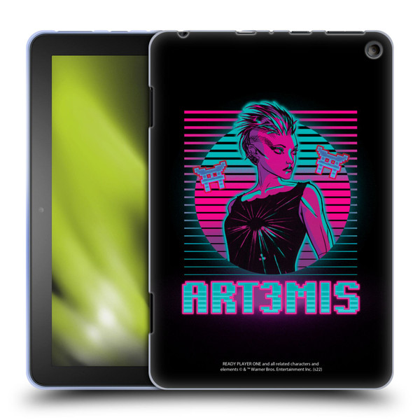 Ready Player One Graphics Character Art Soft Gel Case for Amazon Fire HD 8/Fire HD 8 Plus 2020