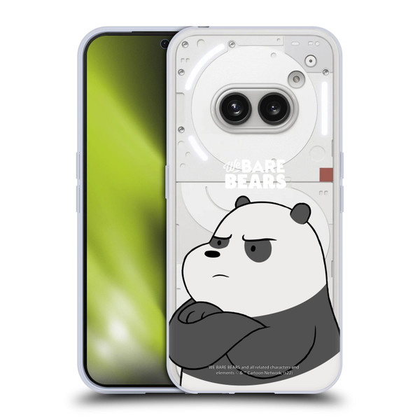 We Bare Bears Character Art Panda Soft Gel Case for Nothing Phone (2a)