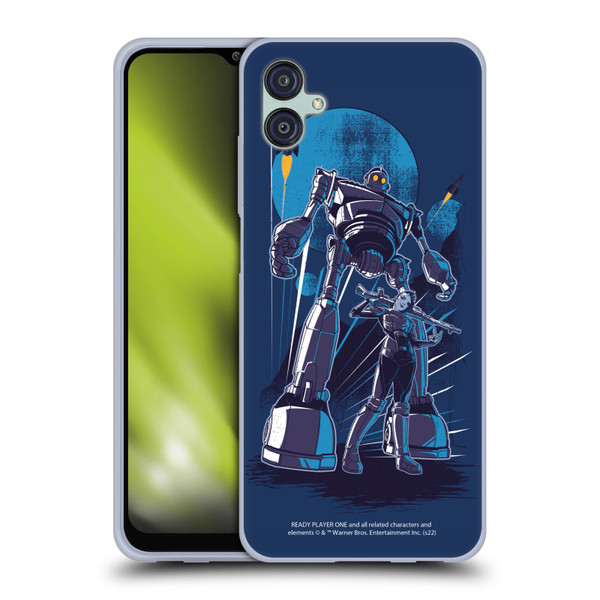 Ready Player One Graphics Iron Giant Soft Gel Case for Samsung Galaxy M04 5G / A04e