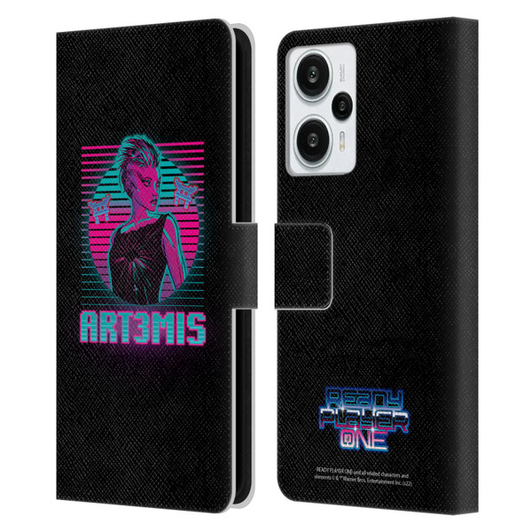 Ready Player One Graphics Character Art Leather Book Wallet Case Cover For Xiaomi Redmi Note 12T