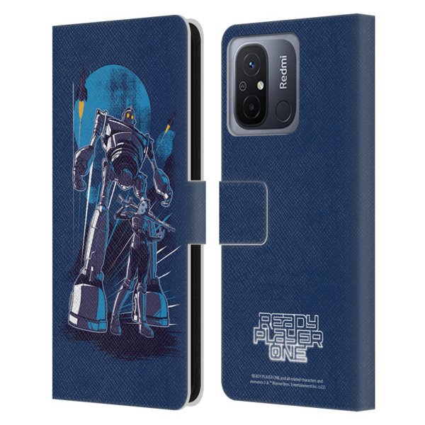 Ready Player One Graphics Iron Giant Leather Book Wallet Case Cover For Xiaomi Redmi 12C