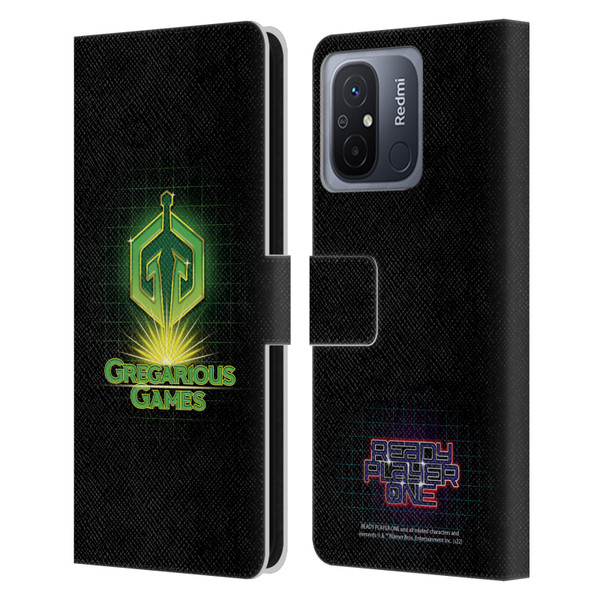 Ready Player One Graphics Logo Leather Book Wallet Case Cover For Xiaomi Redmi 12C