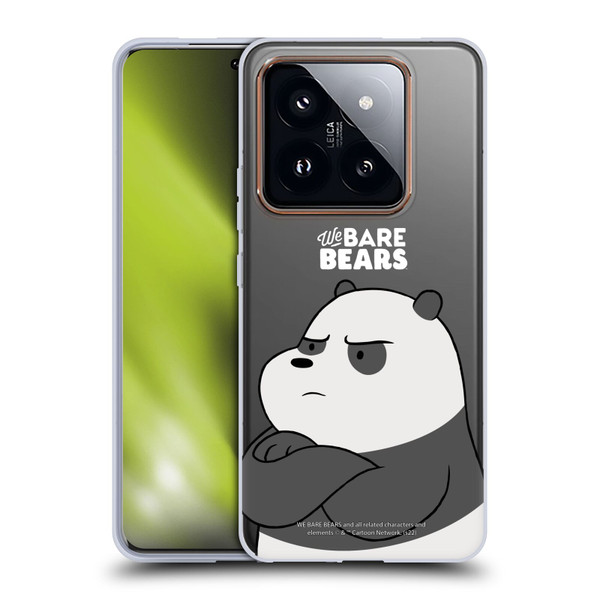 We Bare Bears Character Art Panda Soft Gel Case for Xiaomi 14 Pro