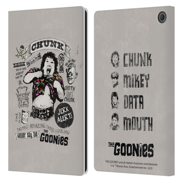 The Goonies Graphics Character Art Leather Book Wallet Case Cover For Amazon Fire Max 11 2023