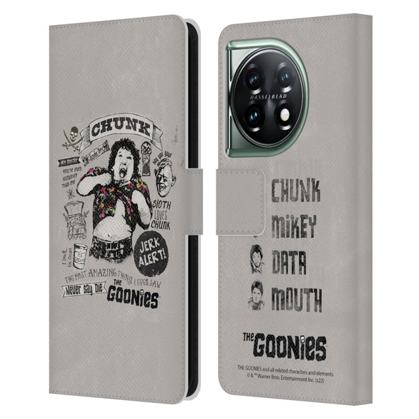 The Goonies Graphics Character Art Leather Book Wallet Case Cover For OnePlus 11 5G