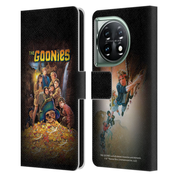 The Goonies Graphics Poster Leather Book Wallet Case Cover For OnePlus 11 5G
