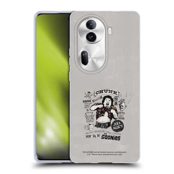 The Goonies Graphics Character Art Soft Gel Case for OPPO Reno11 Pro