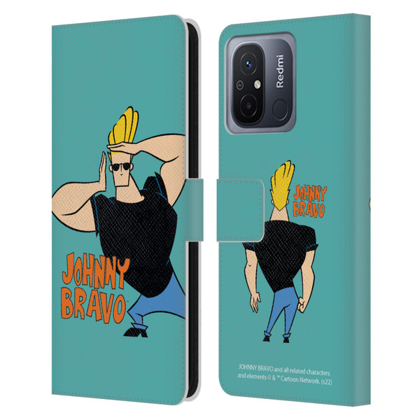 Johnny Bravo Graphics Character Leather Book Wallet Case Cover For Xiaomi Redmi 12C