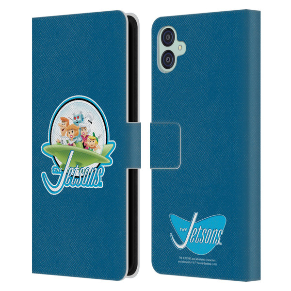 The Jetsons Graphics Logo Leather Book Wallet Case Cover For Samsung Galaxy M04 5G / A04e