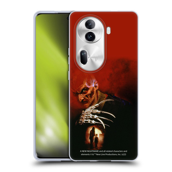 A Nightmare On Elm Street: New Nightmare Graphics Poster Soft Gel Case for OPPO Reno11 Pro