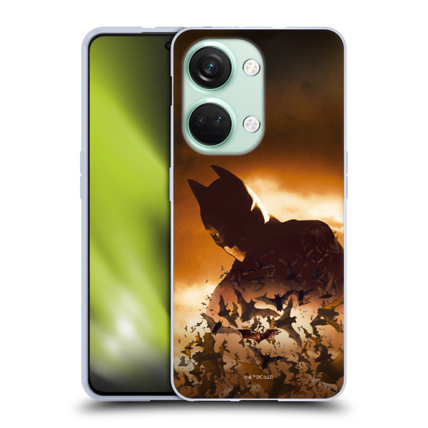 Batman Begins Graphics Poster Soft Gel Case for OnePlus Nord 3 5G