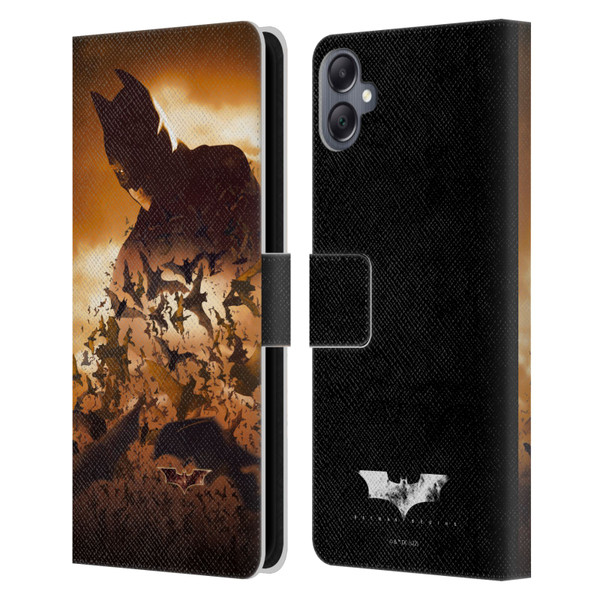 Batman Begins Graphics Poster Leather Book Wallet Case Cover For Samsung Galaxy A05
