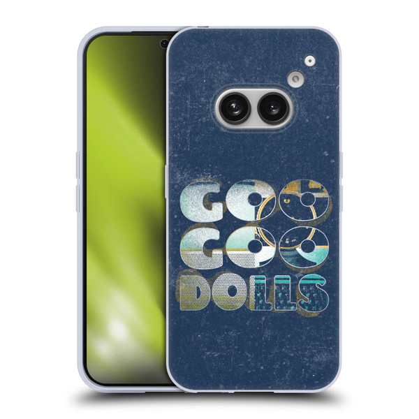 Goo Goo Dolls Graphics Rarities Bold Letters Soft Gel Case for Nothing Phone (2a)