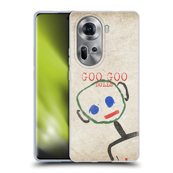 Goo Goo Dolls Graphics Throwback Super Star Guy Soft Gel Case for OPPO Reno11