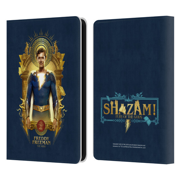 Shazam!: Fury Of The Gods Graphics Freddy Leather Book Wallet Case Cover For Amazon Kindle 11th Gen 6in 2022