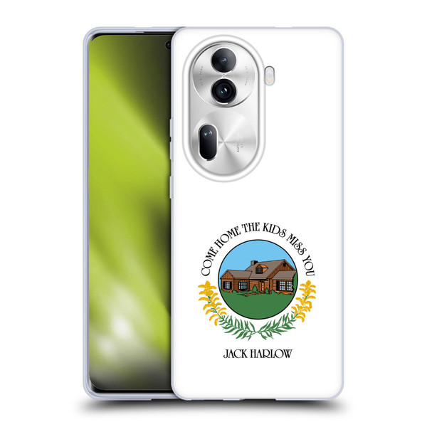 Jack Harlow Graphics Come Home Badge Soft Gel Case for OPPO Reno11 Pro