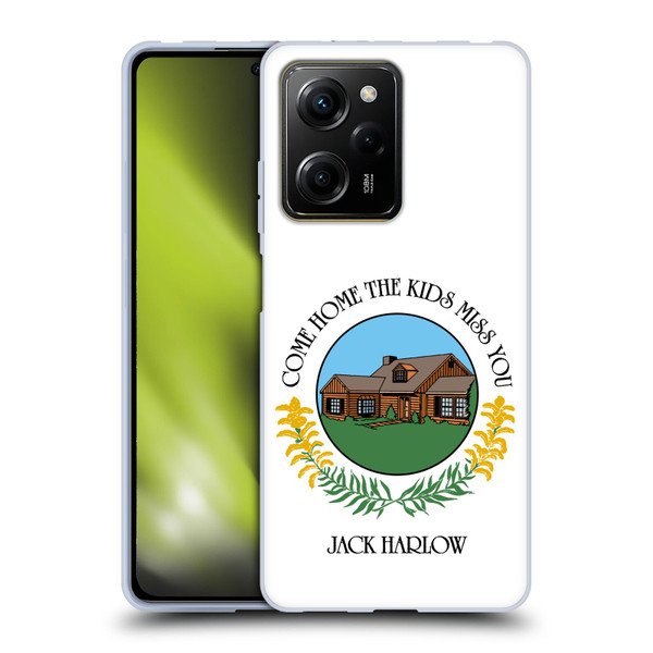 Jack Harlow Graphics Come Home Badge Soft Gel Case for Xiaomi Redmi Note 12 Pro 5G