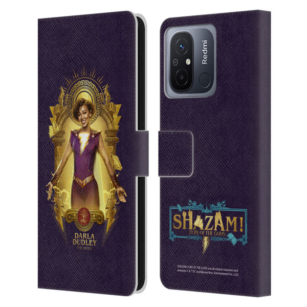 Shazam!: Fury Of The Gods Graphics Darla Leather Book Wallet Case Cover For Xiaomi Redmi 12C