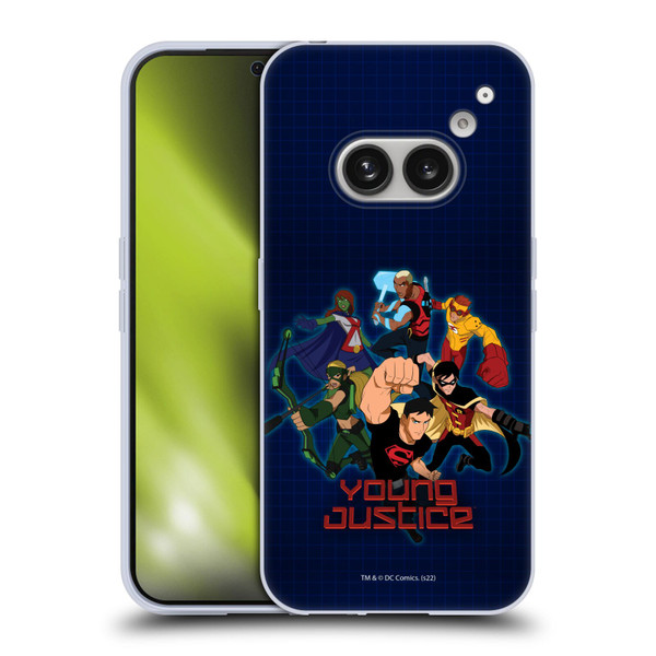 Young Justice Graphics Group Soft Gel Case for Nothing Phone (2a)