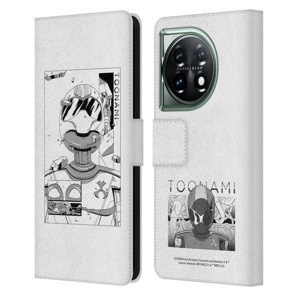 Toonami Graphics Comic Leather Book Wallet Case Cover For OnePlus 11 5G
