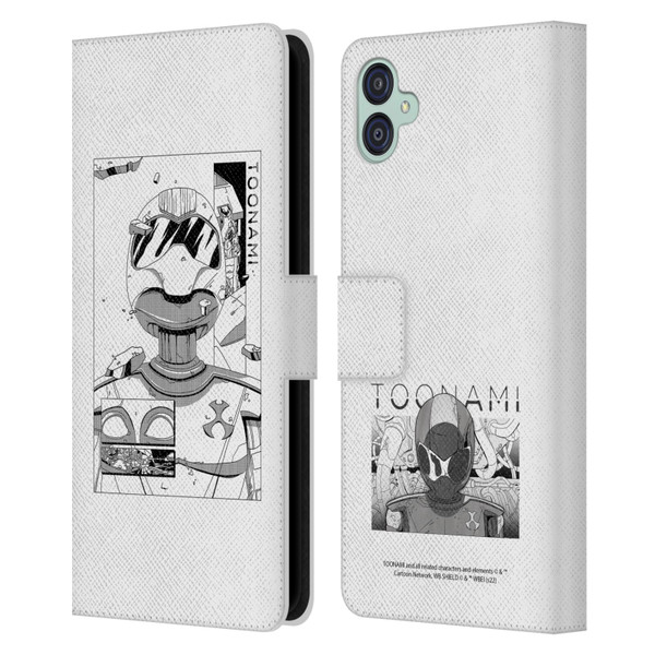 Toonami Graphics Comic Leather Book Wallet Case Cover For Samsung Galaxy M04 5G / A04e