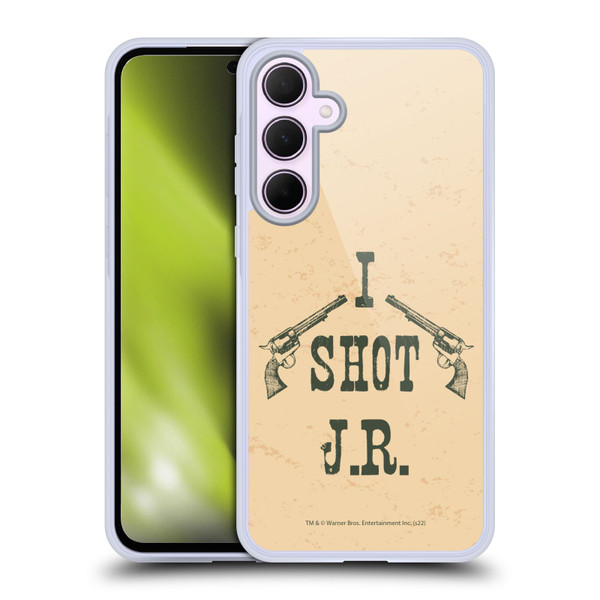 Dallas: Television Series Graphics Typography Soft Gel Case for Samsung Galaxy A35 5G