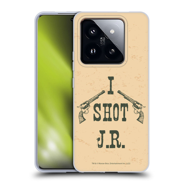 Dallas: Television Series Graphics Typography Soft Gel Case for Xiaomi 14 Pro