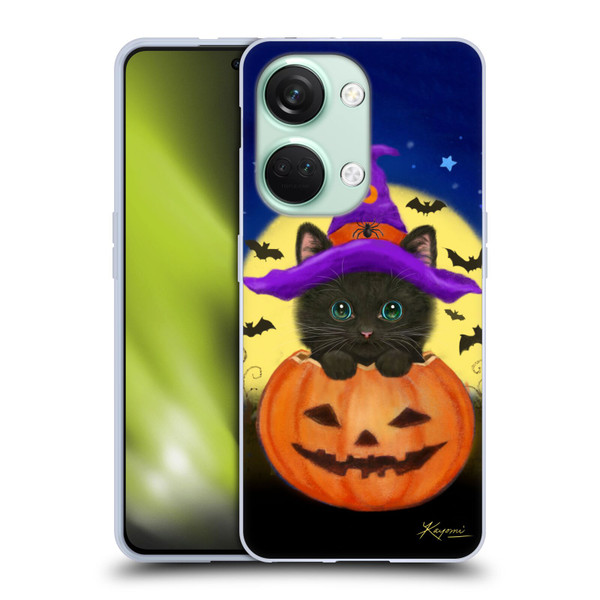 Kayomi Harai Animals And Fantasy Halloween With Cat Soft Gel Case for OnePlus Nord 3 5G
